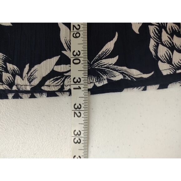 J Crew Pineapple Print Maxi Skirt Elastic Waist Flowy Comfy XS - Picture 4 of 7